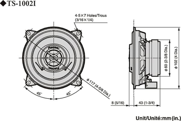 Pioneer TS-1002i
