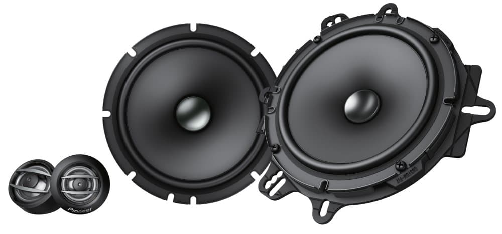 Pioneer TS-A1600C - 16,5 cm tvåvägs komponentsystem (350 W)