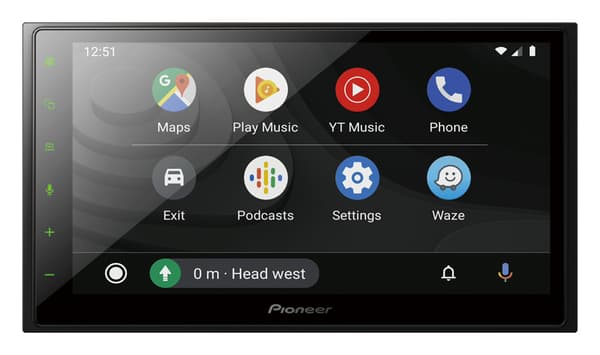 Pioneer SPH-DA250DAB CarPlay, DAB radio og Bluetooth
