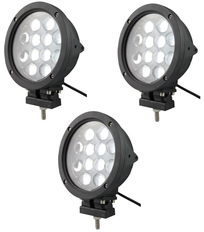 3-pack CREE LED Extraljus 180W, 11700 lumen