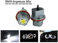 Miniatyrbild 1 av 4: Angeleyes 80w Cree Led för BMW E39 E87 E60 E61 E63 E64 E65 E66