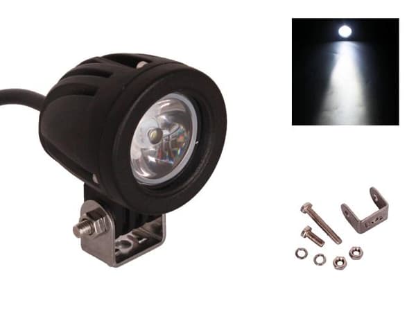 Led 10w mini Spot 3D lins 12 - 24V arbetsljus , fyrhjuling mm
