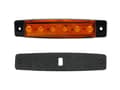 Miniatyrbild 4 av 6: Markeringsljus 95mm position orange ledlampor 6-pack 12v 24v led