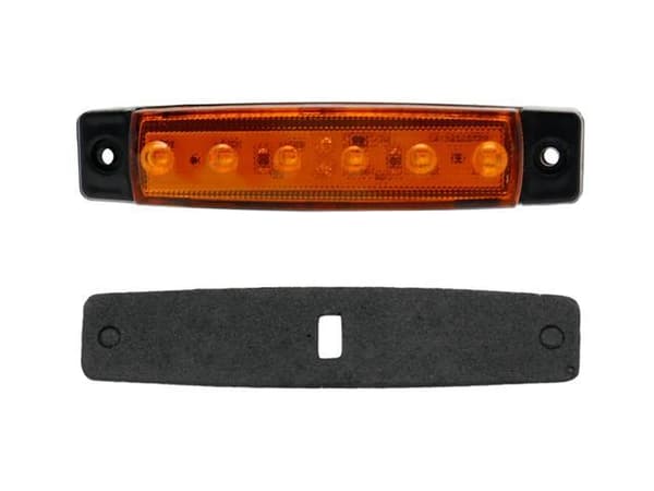 Markeringsljus 95mm position orange ledlampor 6-pack 12v 24v led