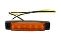 Miniatyrbild 5 av 6: Markeringsljus 95mm position orange ledlampor 6-pack 12v 24v led