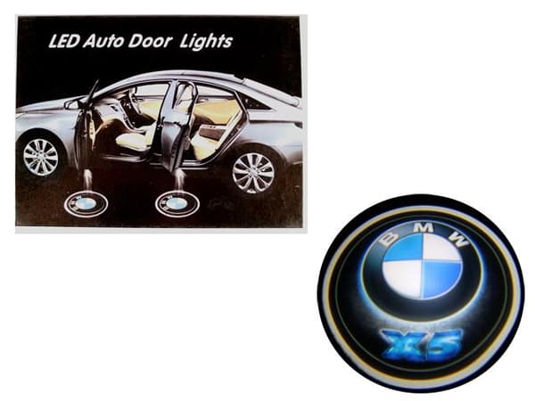 BMW X5 led Laserlogga styling till tex. bildörrar