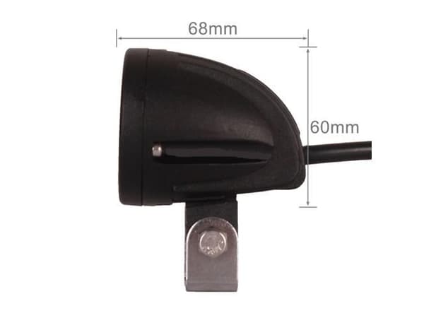 Led 10w mini Spot 3D lins 12 - 24V  2-pack