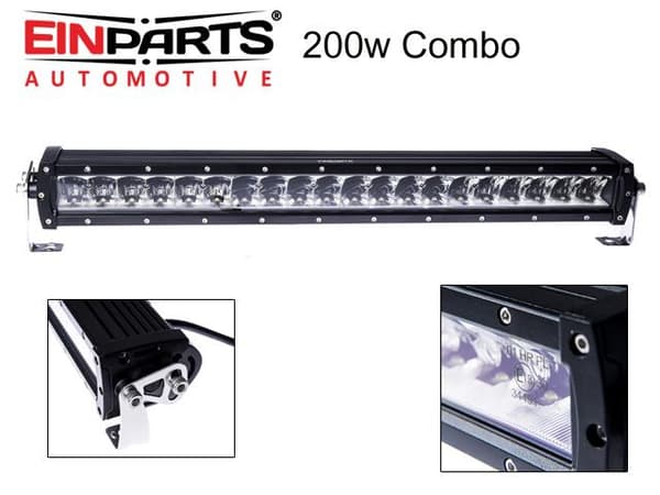 EINPARTS 200W Ledramp 23" Combo 6000K led ramp Cree