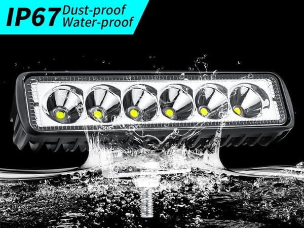 Led 18w arbetsljus -  backljus - spot 12 -24V Spot mini ledramp