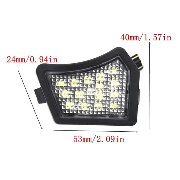 Volvo led Backspegel lampa C30 S40 S60 S80 V40 V50 V60 V70 XC70 XC90