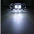 Miniatyrbild 3 av 4: Markeringsljus position vita ledlampor  2-pack 12v 24v led