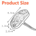 Miniatyrbild 4 av 4: Markeringsljus position vita ledlampor  2-pack 12v 24v led