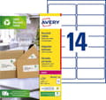 Miniatyrbild 2 av 2: Etikett AVERY QP 99,1x38,1 1400/F