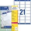 Miniatyrbild 1 av 4: Etikett AVERY UG 63,5x38,1mm 2100/fp