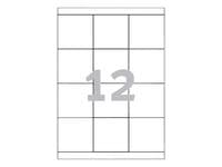 Etikett AVERY Ultragri 70x67,7mm 1200/fp