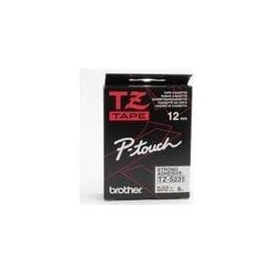 Brother Strong Adhesive - Laminerad tejp - vit - rulle (1,2 cm x 8 m) - 1 rulle(r) - för P-Touch 10XX, 1180, 12XX, 1400, 16XX, 18, 18XX, 19XX, 220, 24