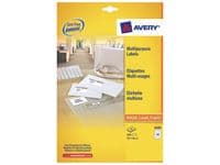 Etikett AVERY Premium 70x33,8mm 2400/fp