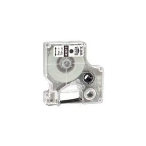 Dymo Esselte - Laminerad tejp - Svart, Vit - Rulle (0,6 cm x 7 m) - 1 rulle (S0720780)
