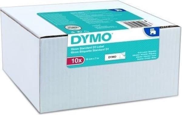 DYMO Value Pack Vit självhäftande skrivaretikett