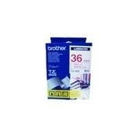 Brother - Laminerad tejp - rulle (3,6 cm) - 1 rulle(r) - för P-Touch PT-3600, 550, 9200, 9400, 9500, 9600, 9700, 9800, P-Touch R RL-700 (TZ -262) )