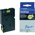 Miniatyrbillede 1 af 2: BROTHER P-Touch TC-601 sort på gul 12mm