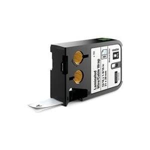Dymo XTL - Permanent självhäftande vinyltejp - svart på vitt - 21 x 39 mm 150 etikett(er) - för XTL 300, 500 (1868705)