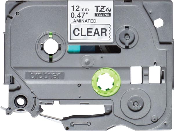 Brother TZe131S Label Printer Tape Sort på Sølv TZe