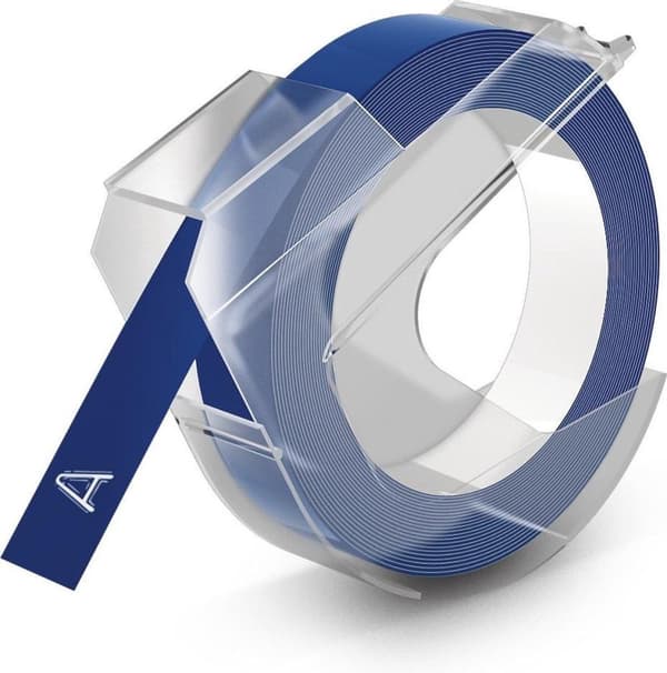DYMO 3D tarranauhat tarratulostinteippi sininen
