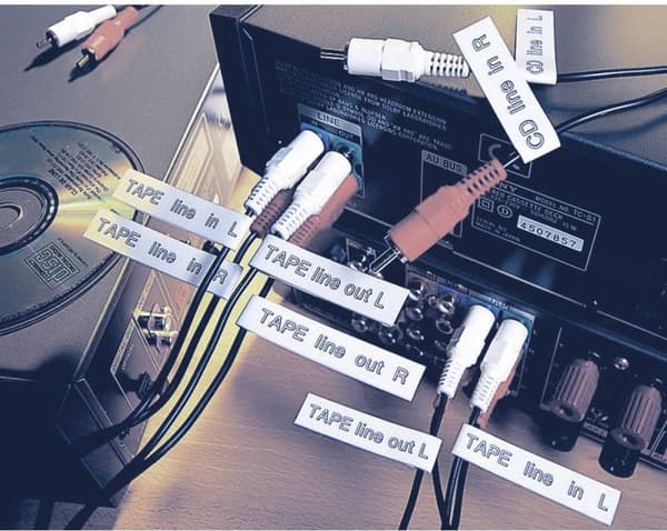 Brother TZE251 etiketprintertape - Wit