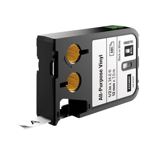 DYMO XTL All-Purpose - tejp - 1 kassett(er) - Rulle (1,2 cm x 7 m)