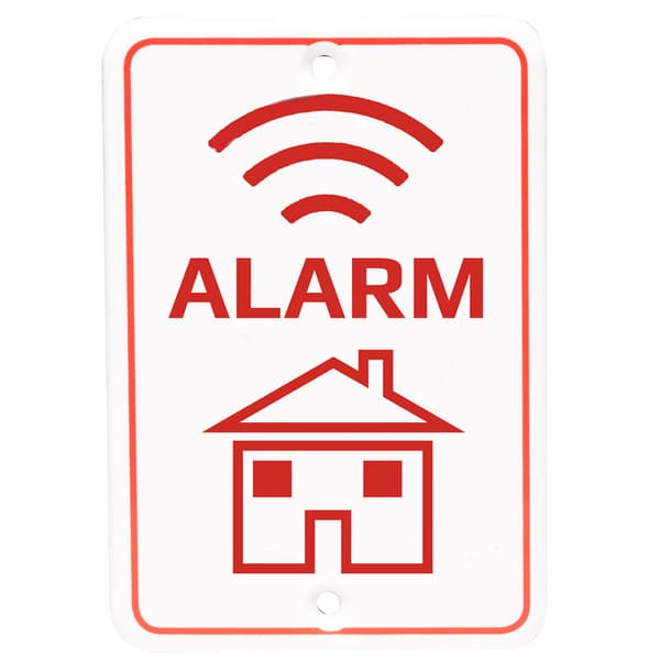 Alarmsignal for å feste seg på veggen