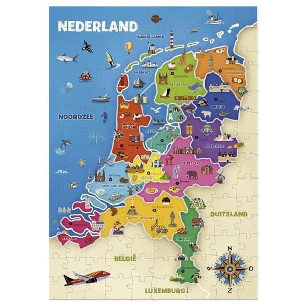 Jumbo I Learn Kort over Holland