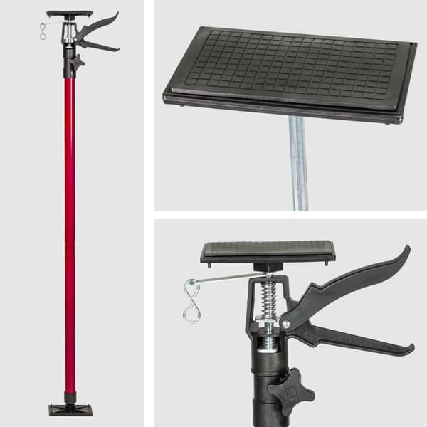 Monteringsstöd 2-pack 115 – 290cm - röd