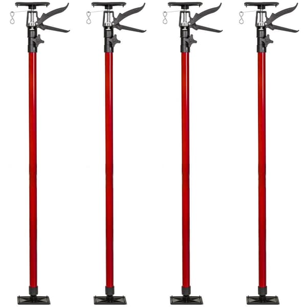 4 loftstøtter 115 – 290cm - rød