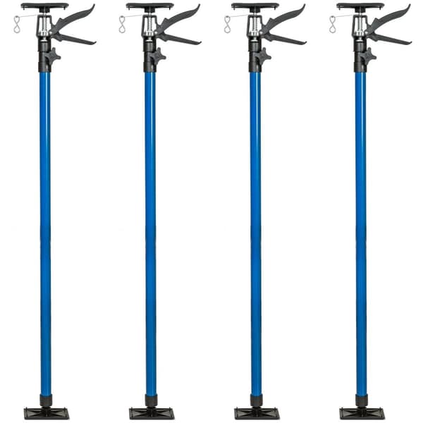 4 loftstøtter 115 – 290cm - blå