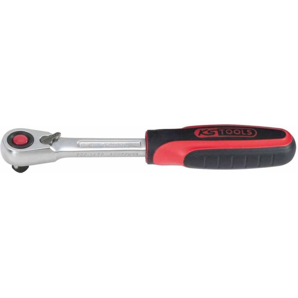 KS Tools SlimPOWER Reversibel pipenøkkel 72 tagger 1/4 920.1490