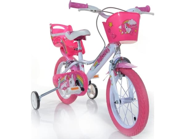 Dino Bikes 144R-UN, City bike, Barn, Kvinne, Rett opp, 35,6 cm (14"), Stål