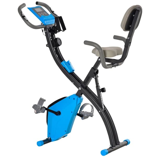 Harjoituspyörä, X-Bike 2-in-1, 105x48 cm, sininen ja harmaa