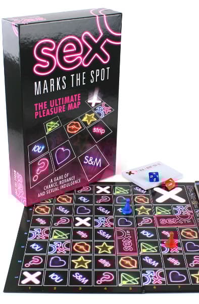 CC Games & Novelties Sex Marks The Spot Sexspill