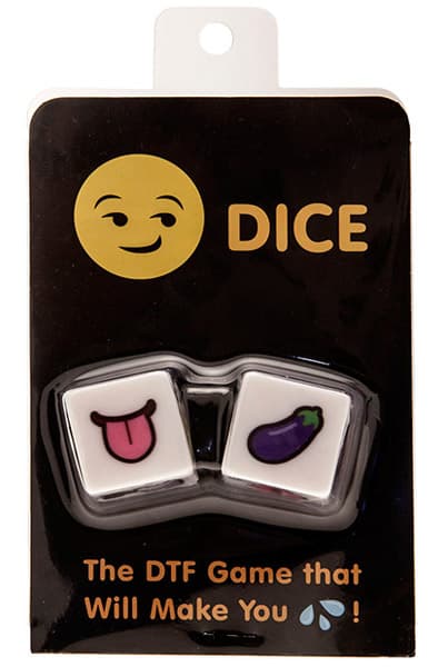 DTF Emoji Dice Game Terninge leg