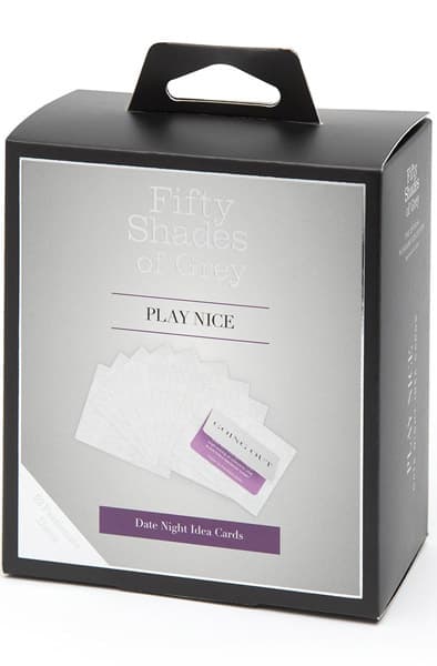 Fifty Shades of Grey Date Night Idea Cards Kortspel