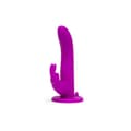 Miniatyrbild 6 av 7: Kanindildo Happy Rabbit Strap-On Harness Set Purple 12,7 cm