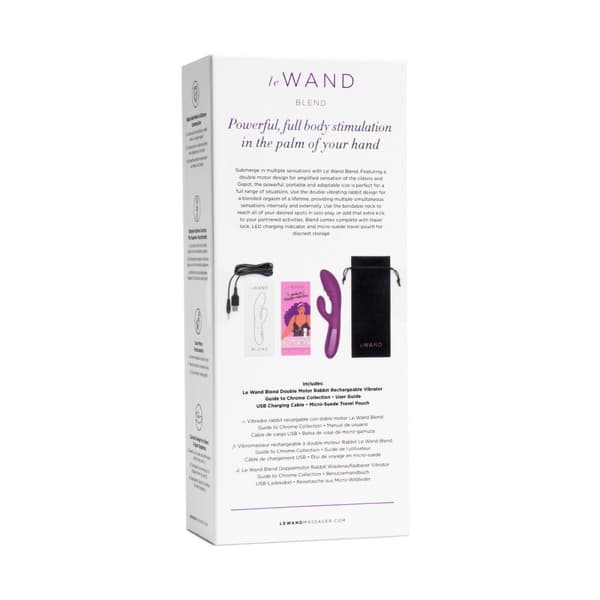 G-spotvibrator Le Wand Blend Purpur