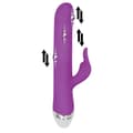 Miniatyrbild 3 av 8: G-spotvibrator Evolved Rabbit Purpur