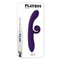 Miniatyrbild 8 av 8: G-spotvibrator Playboy Curlicue Purpur