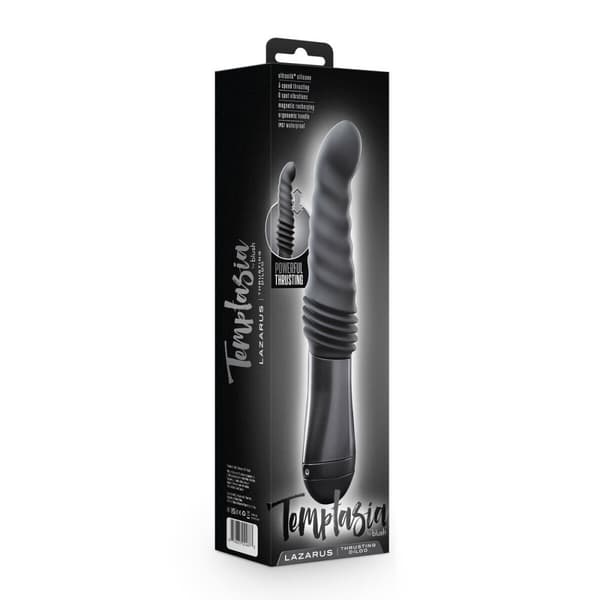 Dildo Blush Temptasia Lazarus Svart