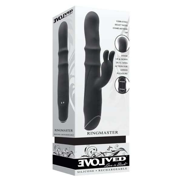 G-spotvibrator Evolved Ringmaster Svart