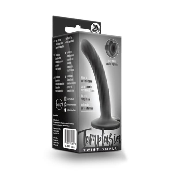 Dildo Blush Temptasia Twist Svart