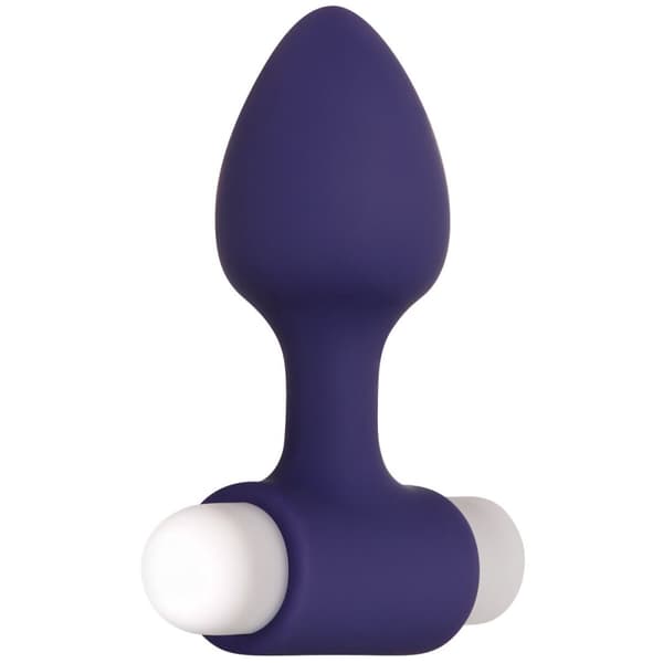 Analplugg Evolved Dynamic Duo Purpur