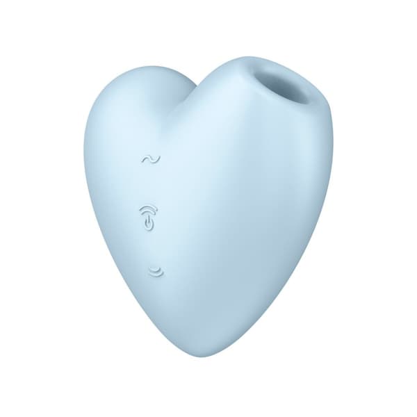 Sugstimulator för klitoris Satisfyer Cutie Heart Blå